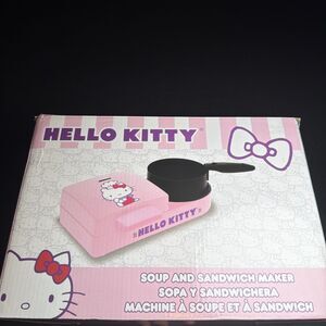 Uncanny Brands Hello Kitty Soup & Sandwich Maker Compact Appliance New
